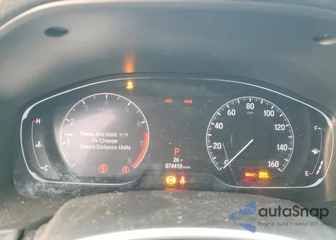 2019 Honda Accord Exl из США, поврежденный, VIN 1HGCV1F52KA108853